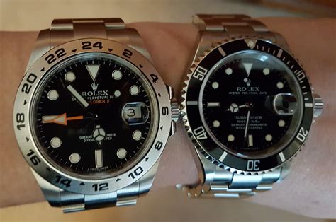 Rolex Submariner vs Explorer .